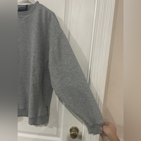 FINAL PRICE Men's Nautica Gray Sweater - Picture 4 of 6